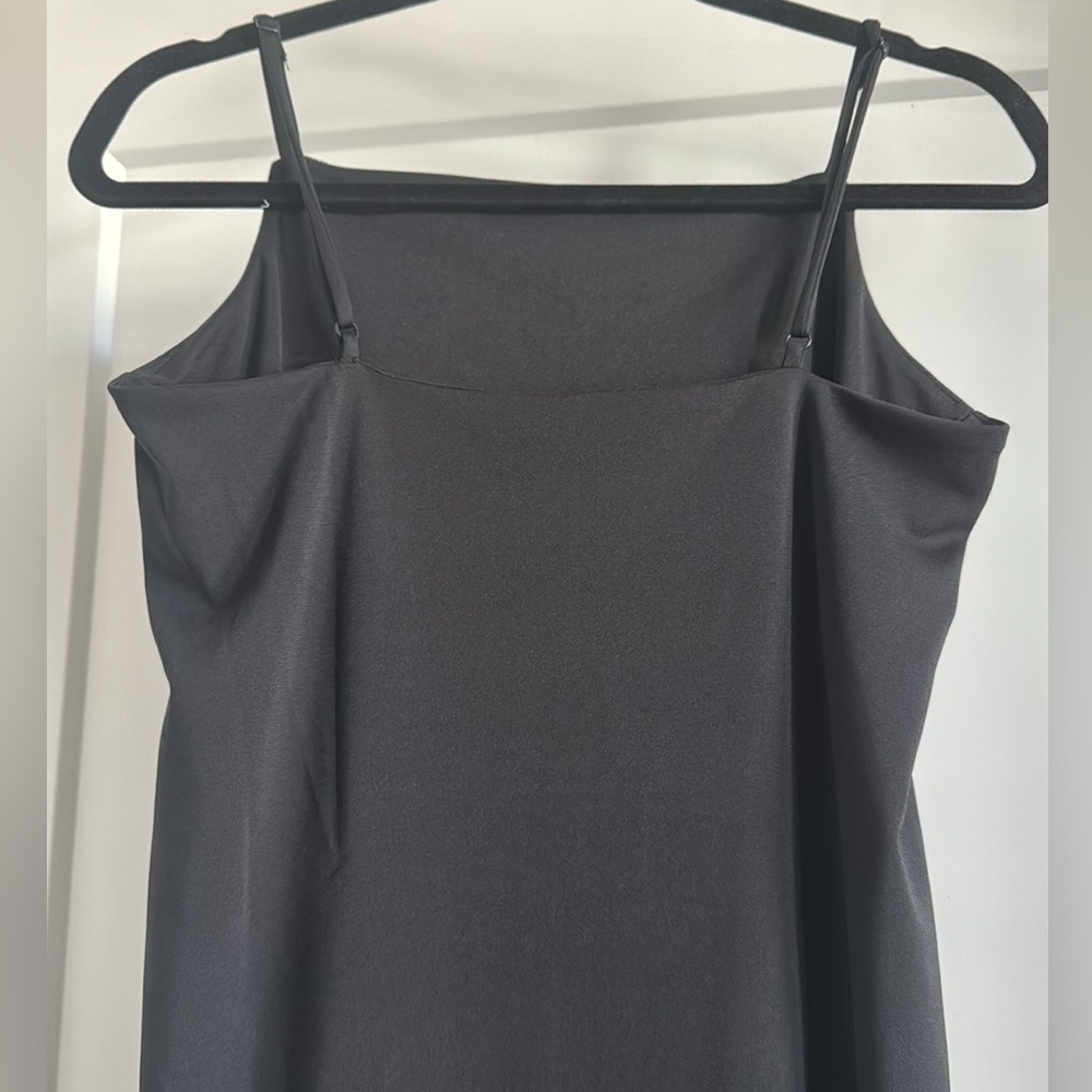 H&M Black Jersey Slip Dress - Size S, Elegant & Minimalist - Picture 4 of 8